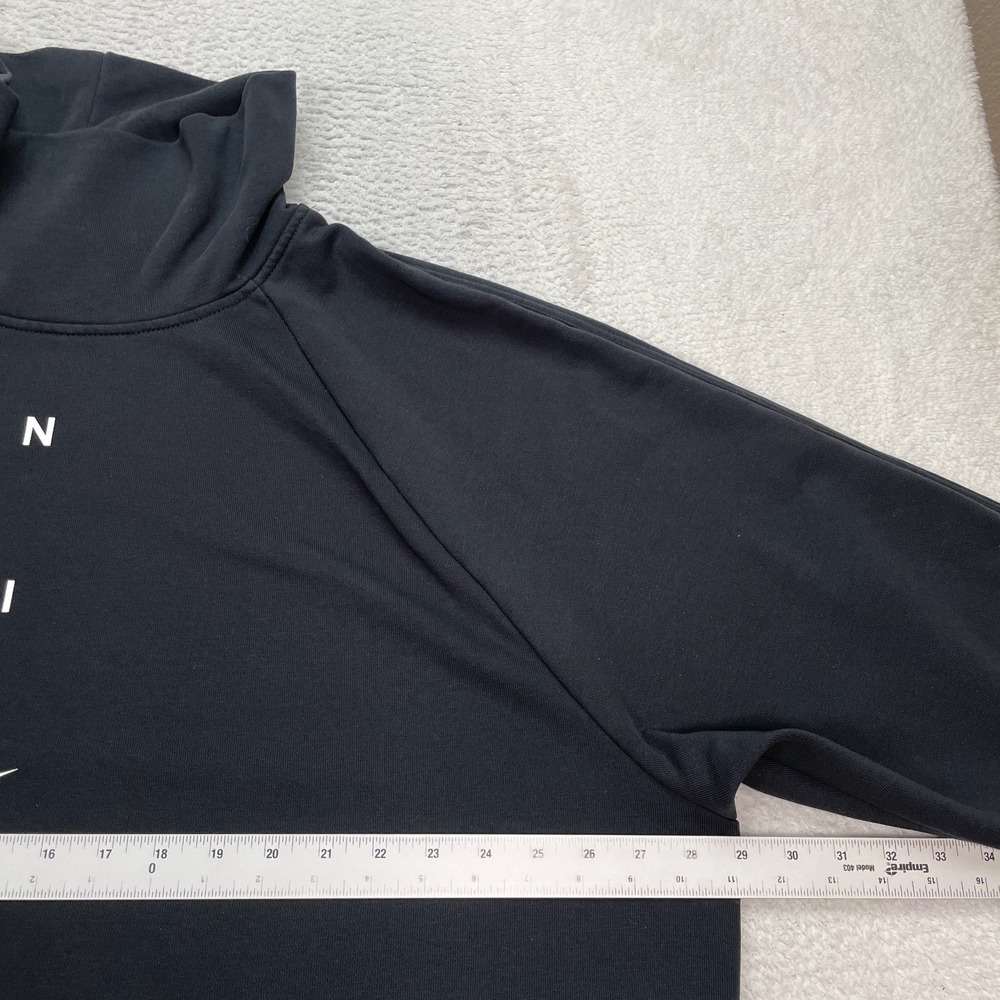 Nike Get Fit Thermal Fleece Cowl Neck Pullover Women's Size 3XL CZ6451 Black - Picture 4 of 8